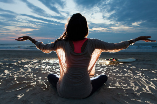 Die positive Wirkung der Meditation: Foto: © Hagen_Production / shutterstock / #1020947599